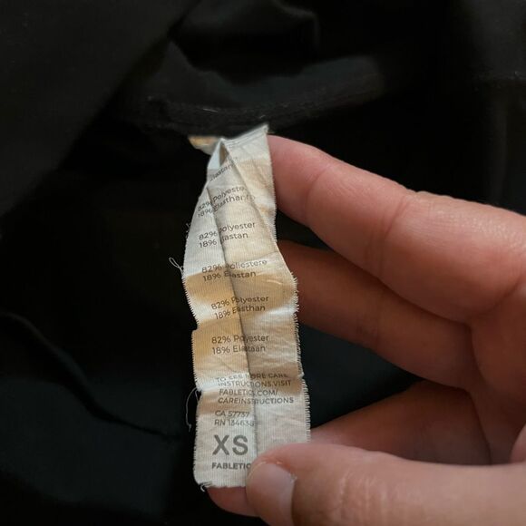Fabletics black leggings xs - Picture 7 of 7
